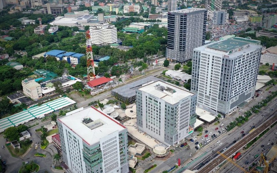 Aerial view of ETON Centris